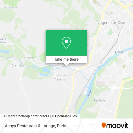 Asoya Restaurant & Lounge map