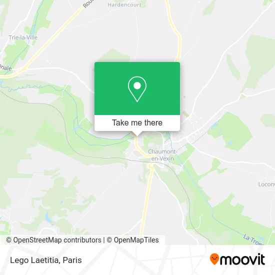 Lego Laetitia map