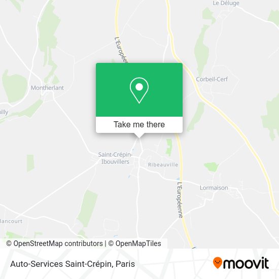 Auto-Services Saint-Crépin map