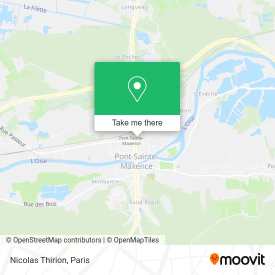 Mapa Nicolas Thirion