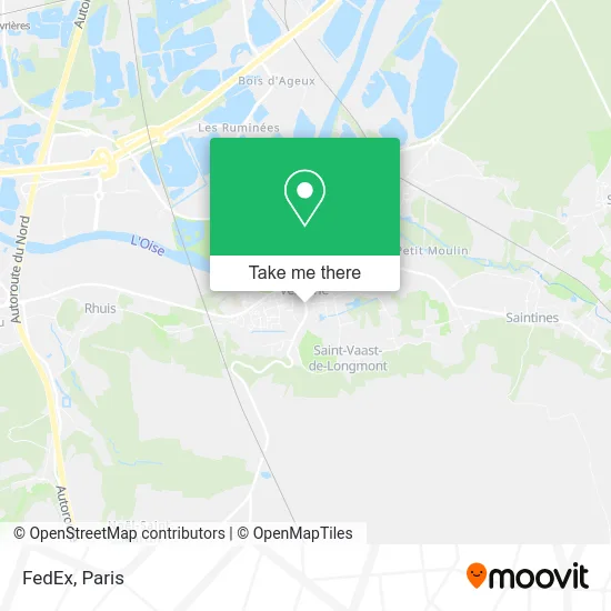 Mapa FedEx