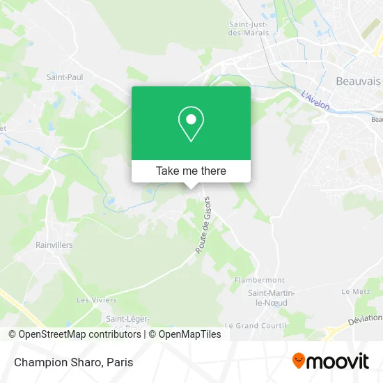 Champion Sharo map