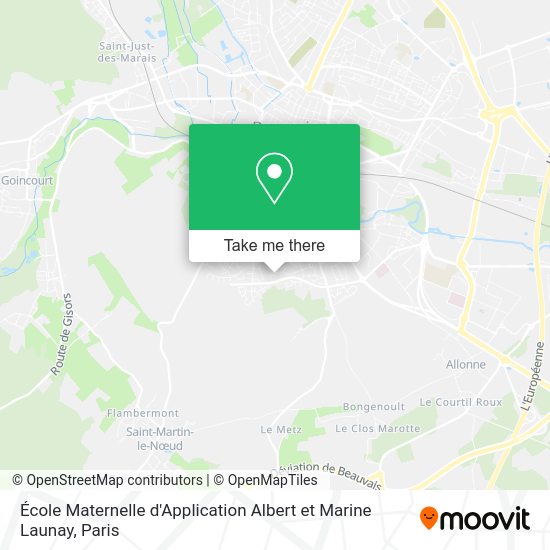 École Maternelle d'Application Albert et Marine Launay map