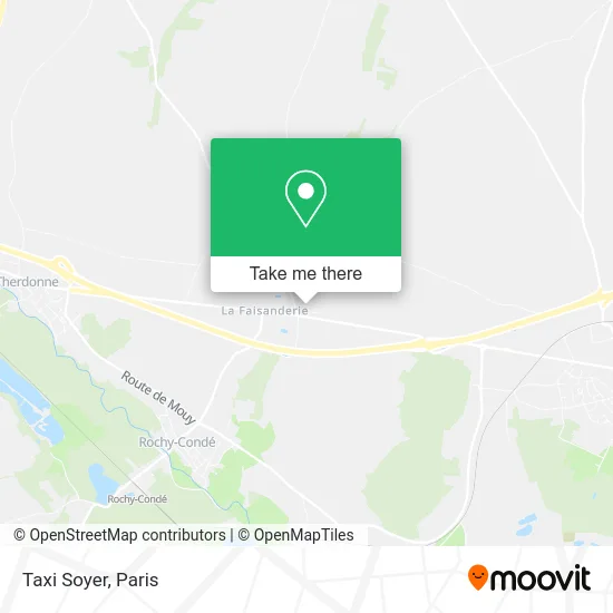 Taxi Soyer map