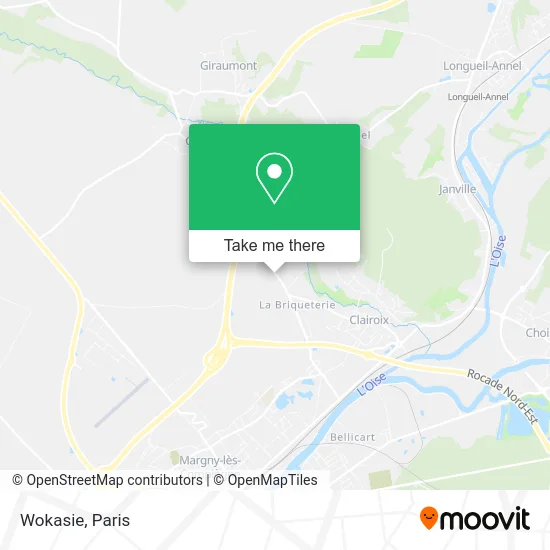 Wokasie map