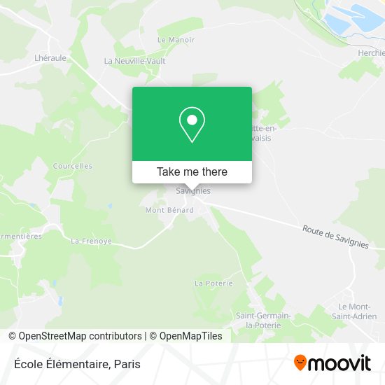 École Élémentaire map