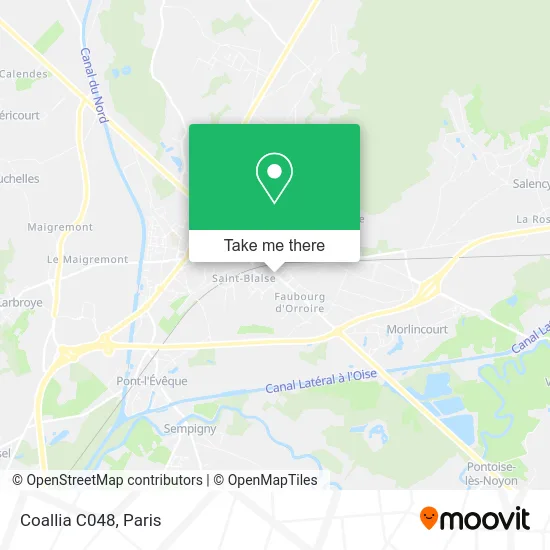 Coallia C048 map