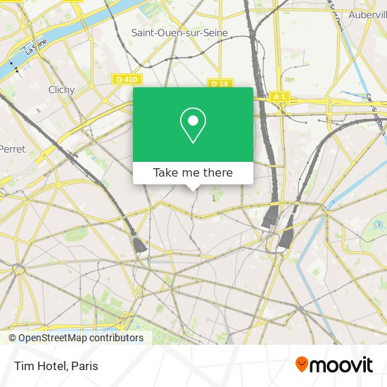 Tim Hotel map