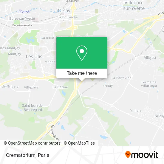 Crematorium map