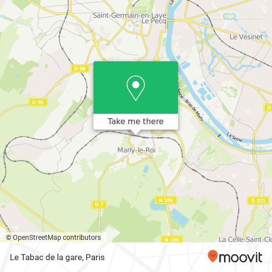 Le Tabac de la gare map