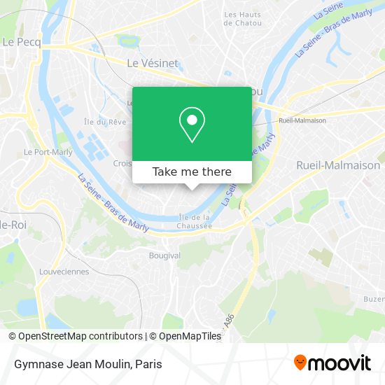 Gymnase Jean Moulin map