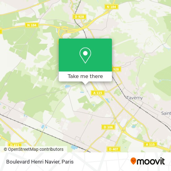 Boulevard Henri Navier map