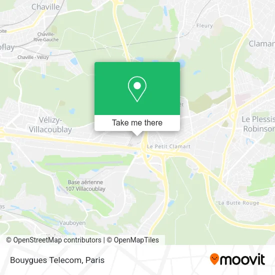 Bouygues Telecom map