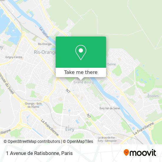 1 Avenue de Ratisbonne map