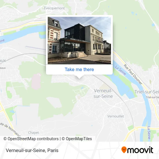 Verneuil-sur-Seine map