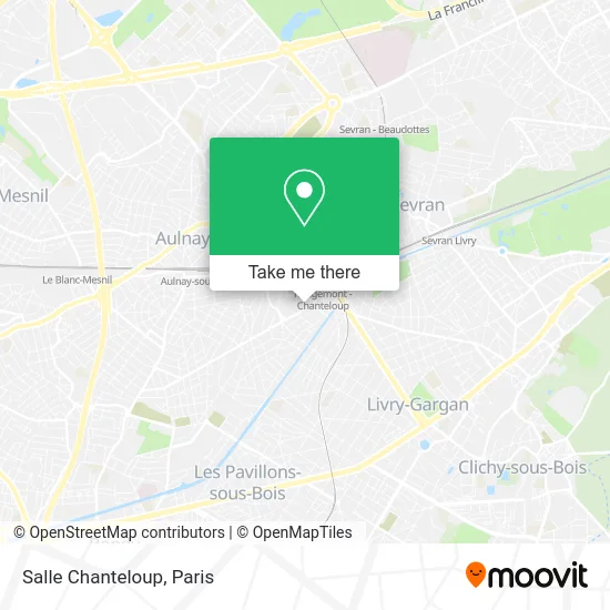 Salle Chanteloup map