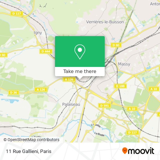 11 Rue Gallieni map