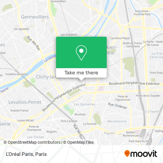 Mapa L'Oréal Paris