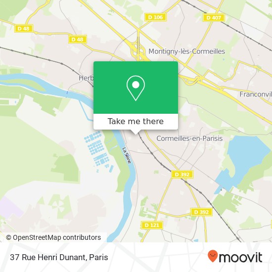 37 Rue Henri Dunant map