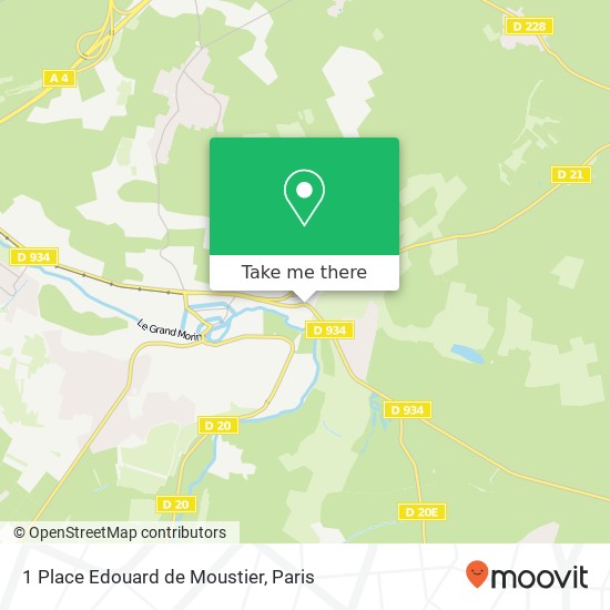 1 Place Edouard de Moustier map