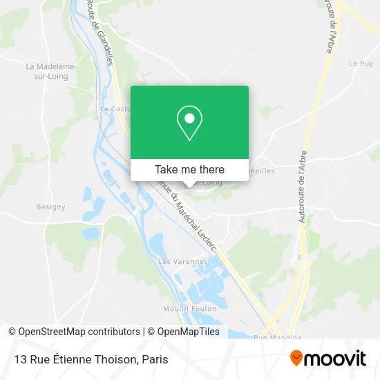 13 Rue Étienne Thoison map