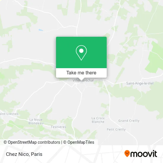 Chez Nico map