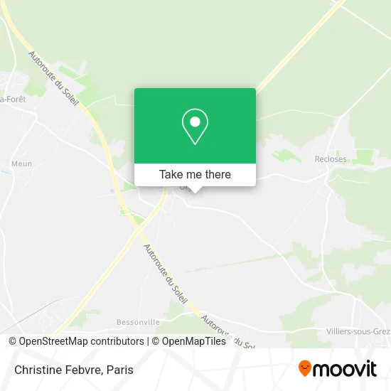 Christine Febvre map