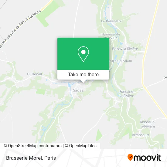 Brasserie Morel map