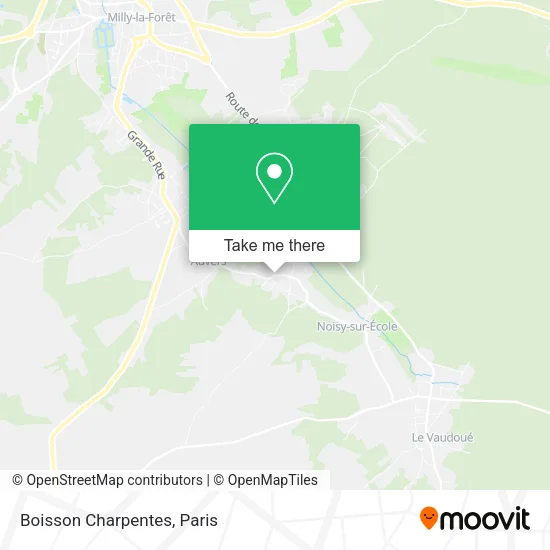 Boisson Charpentes map