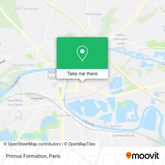Primus Formation map