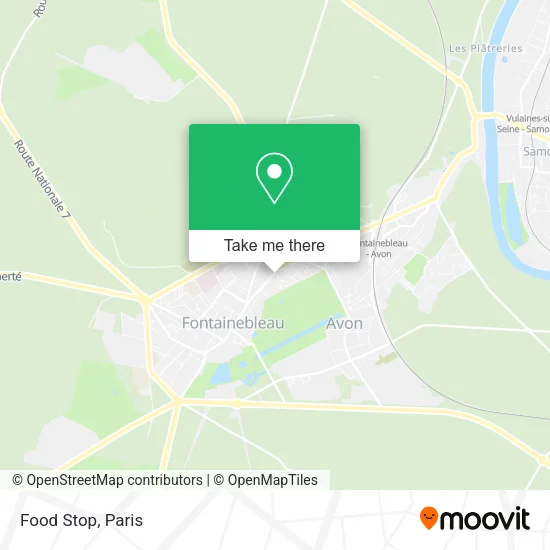 Food Stop map