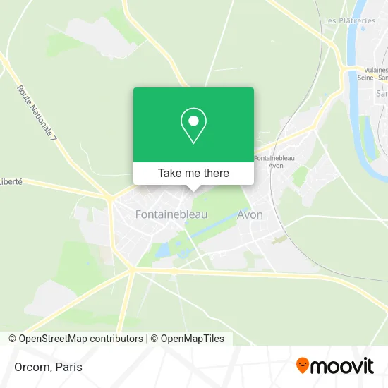 Orcom map