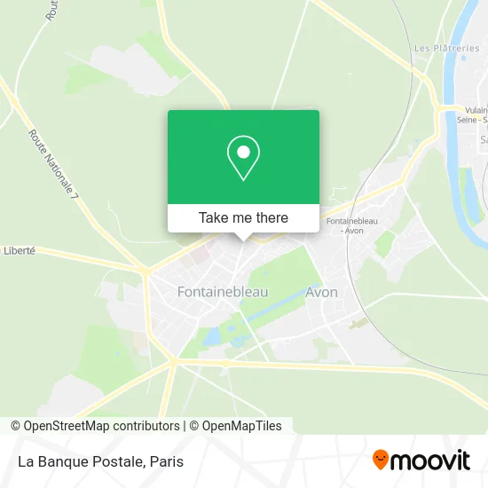 La Banque Postale map