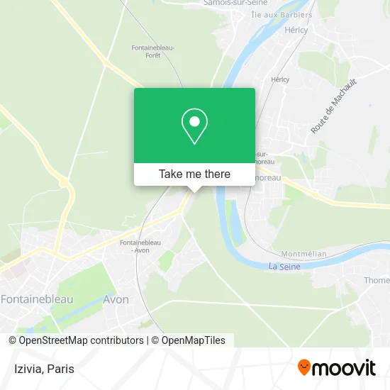Izivia map