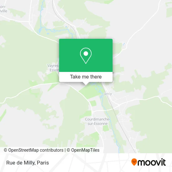 Rue de Milly map