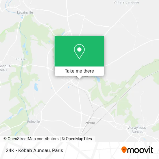 24K - Kebab Auneau map