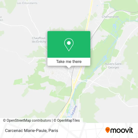Carcenac Marie-Paule map