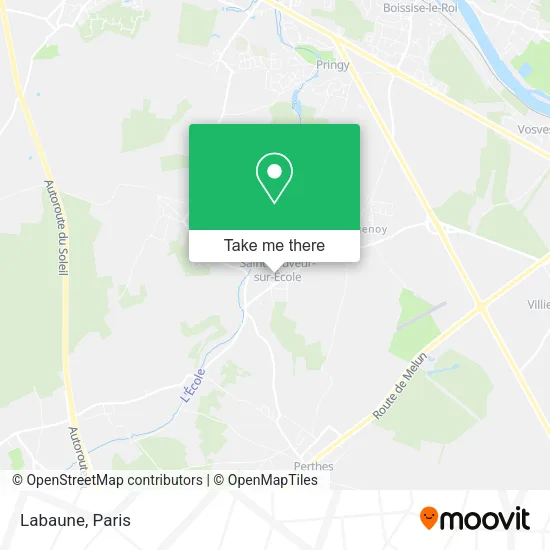 Labaune map