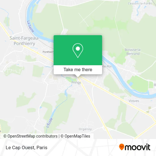 Le Cap Ouest map