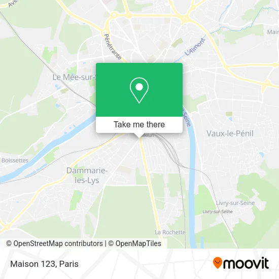 Maison 123 map