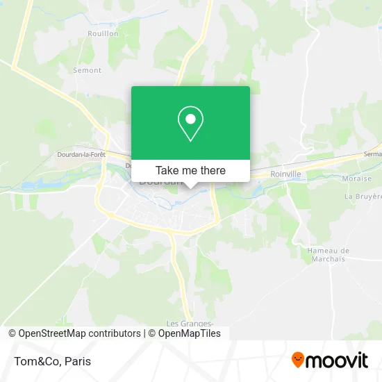 Tom&Co map