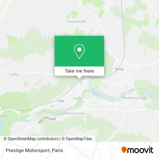 Prestige Motorsport map