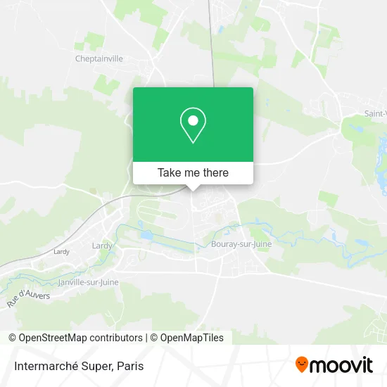 Intermarché Super map