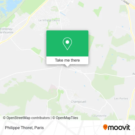 Philippe Thorel map