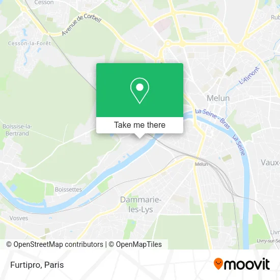 Furtipro map