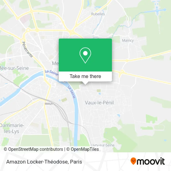 Amazon Locker-Théodose map