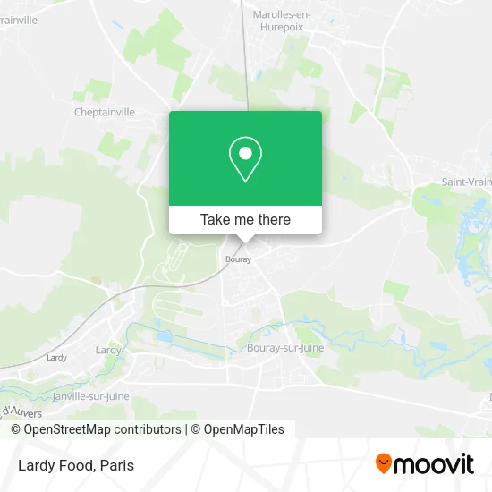 Lardy Food map