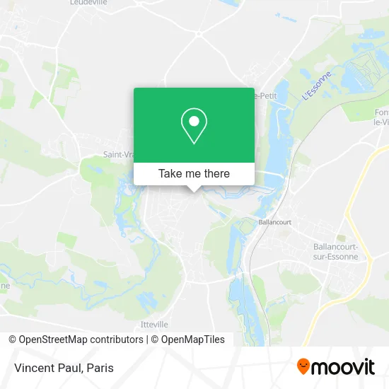 Vincent Paul map