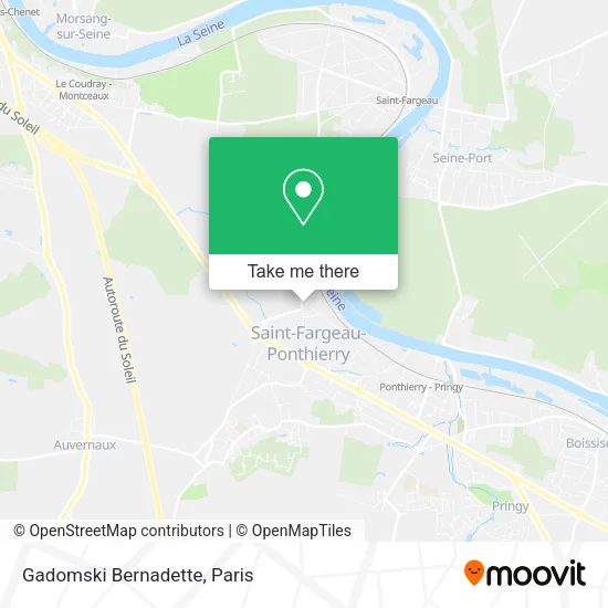 Gadomski Bernadette map