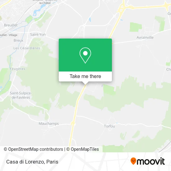 Casa di Lorenzo map